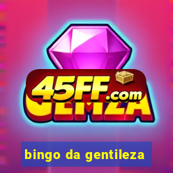 bingo da gentileza